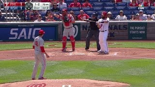 PHI@WSH: Eickhoff strikes out Werth swinging