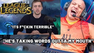 Tyler1 Reacts to Soda's LoL Review and Sodapoppin Reacts Back