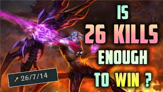 26 Kills... but is it enough to win? (Poke Varus)