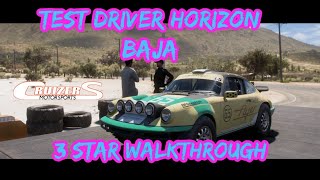 Forza Test Driver: Horizon Baja 3 Star walkthrough