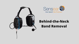 Sensear Behind-the-Neck Band Removal