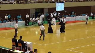 2017年 剣道 女子個人 紺本×寺部 二回戦