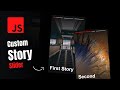 How To Make A Story Slider With HTML, CSS & JavaScript | Quick Tutorial