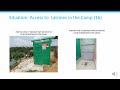 Ensuring access to latrines in the first phase of an emergency, an innovation led approach