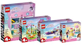 All LEGO Gabby´s Dollhouse sets summer 2023 Compilation/Collection Speed Build