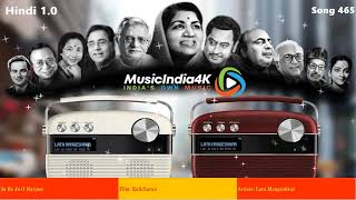CarVaan Lata Mangeshkar Song 465 - Ja Re Ja O Harjaee Film: Kalicharan