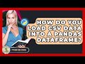 How Do You Load CSV Data Into A Pandas DataFrame? - Python Code School