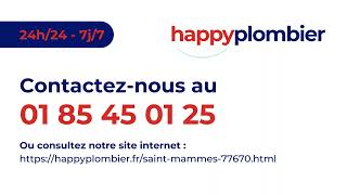 Happy Plombier Saint-Mammès (77670) - 01 85 45 01 25