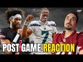 POST GAME REACTION | THE ARIZONA CARDINALS WAS OUT MATCHED BY THE SEAHAWKS AND LOSE THE DIVISION!