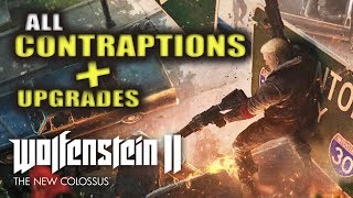 Wolfenstein 2: The New Colossus | All 3 Contraption Locations & How to get Contraption Upgrades