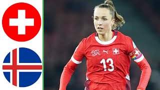 Switzerland vs Iceland | highlights | Women's Nations League 22-02-2025