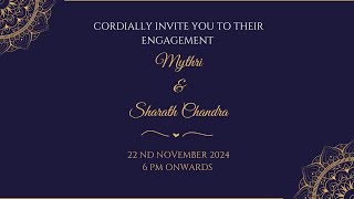 Mythri with Sharath Chandra || ENGAGEMENT ||