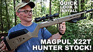 Magpul X22T Hunter Stock! Quick Look \u0026 Installation