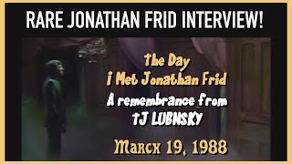 1988 Jonathan Frid Interview - Barnabas Collins - Dark Shadows - Interview conducted by TJ Lubinsky