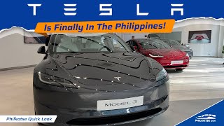 Tesla officially arrives in the Philippines | Philkotse Quick Look