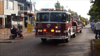 Rondrit brandweer Hoogezand-Sappemeer 2014