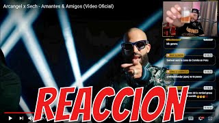 Arcangel x Sech - Amantes & Amigos (Video Oficial) Reaccion