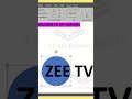 zee tv logo making behind the scene zee tv channel ident 2017 2024 zeetv kumkumbhagya ytshorts