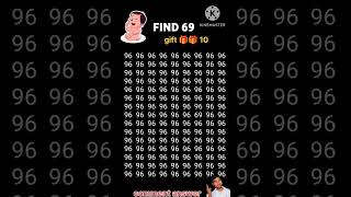 iq test gift special #iq 96vs69 #viral ଭାଇମାନେ ୯୬vs୬୯ 😲😲#new