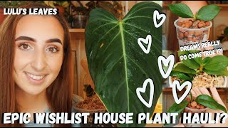 EPIC Wishlist Plant Haul ?! | Trades w/ Plants Pots and What-Not's \u0026 Rowen Plants