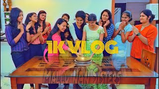 First VLOG | 1K happiness | Mallu NAN Sisters | NYMA | ALPHY | NAMITHA | Thank You Guys |