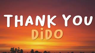 Dido - Thank You (Lyrics)