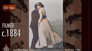 Oldest Motion Picture Ever c.1884: is Brought to Amazing Life