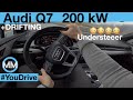 Audi Q7 3.0 TDI Quattro 200 kW POV Test Drive + Acceleration 0-200 km/h