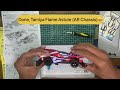 unboxing dan rakit tamiya mini 4wd flame astute original tamiya ar chassis