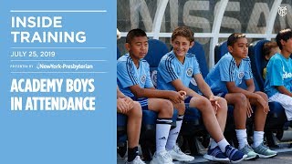 INSIDE TRAINING | Academy Boys In Attendance