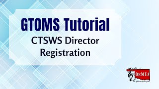 CTSWS Director Registration