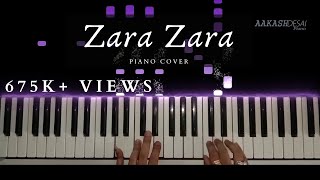 Zara Zara | Piano Cover | Bombay Jayashri | Aakash Desai