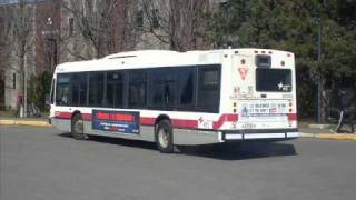 Audio Clip: A ride on Longueuil RTL C2-0205! (2001 NovaBUS LFS)