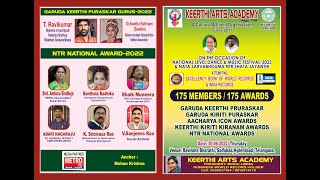 KEERTHI ARTS ACADEMY ll NATIONAL LEVEL DANCE \u0026 MUSIC FESTIVAL-2022 \u0026  NTR SHATA JAYANTHI ll LIVE