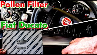 Pollen In Cab Air Filter Replacement Fiat Ducato Motorhome Camper Van