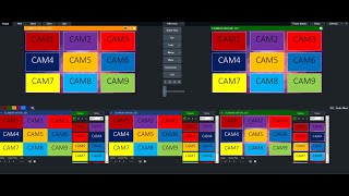 vMix Muliticam Virtual Set