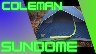 Cheap and Easy 4 Person Tent | Coleman Sundome