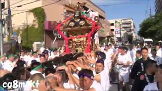 平成30 年 素盞雄神社大祭（天王祭）本社神輿渡御 宮元奈哥睦