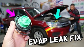 VW TIGUAN EVAP SYSTEM SMALL LEAK, SMALL EVAP LEAK FIX