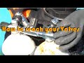 How to reach your Valves - or what´s the reason You cant reach your valves?