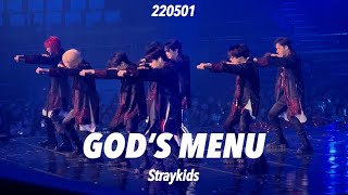 [스트레이키즈] 220501 신메뉴 (God's Menu) - Straykids World Tour \