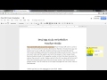 Using Comments in Google Drive