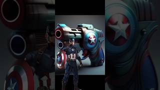 Avengers But Gun All Characters Marvel || #marvel #trending #viral #shortsvideo #ironman #avengers