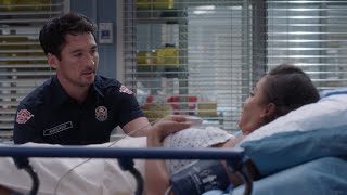 Travis Tells Vic About What Happened to Dean - Grey's Anatomy