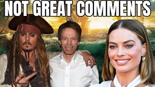 Jerry Bruckheimer Comments On Margot Robbie's Pirates Movie & Johnny Depp (They Aren't Great)
