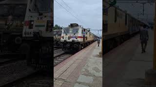 honking of first p7 of rpm #trains #vijayawada #scr #viral #trending #shorts