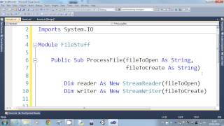 Reading and writing a file line by line using streamReader and streamWriter