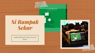 Si Rampak Sekar-Aplikasi Bantuan Desa di Jawa Barat