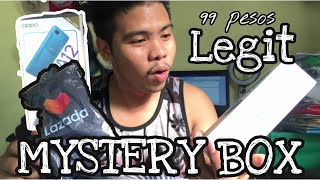 MYSTERY BOX LAZADA 99 PESOS | MAY CELLPHONE | LEGIT | cher marv vlogs