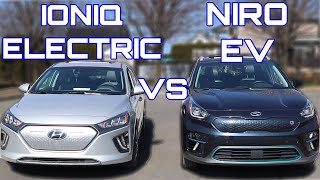 Hyundai Ioniq Electric vs Kia Niro EV